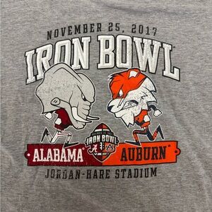 Fanatics Gray Iron Bowl 2017 T-Shirt